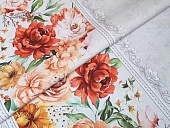 картинка Клеенка ПВХ на тканевой основе "Эдель" 1,37*20м мод. ST6178-1 — Великий Путь