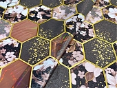 картинка Клеенка ПВХ без основы "FLER" 0,2мм 1,37*20м мод.DHX5-D38-03 — Великий Путь